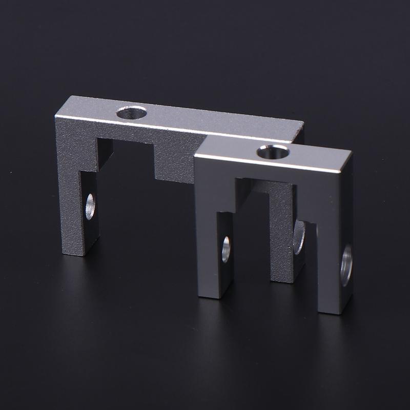 1/2Sets 2020 2040 Aluminum Alloy Profile Ender3 3D Printer Parts For MGN12 Linear Guide Rail Fixed Block