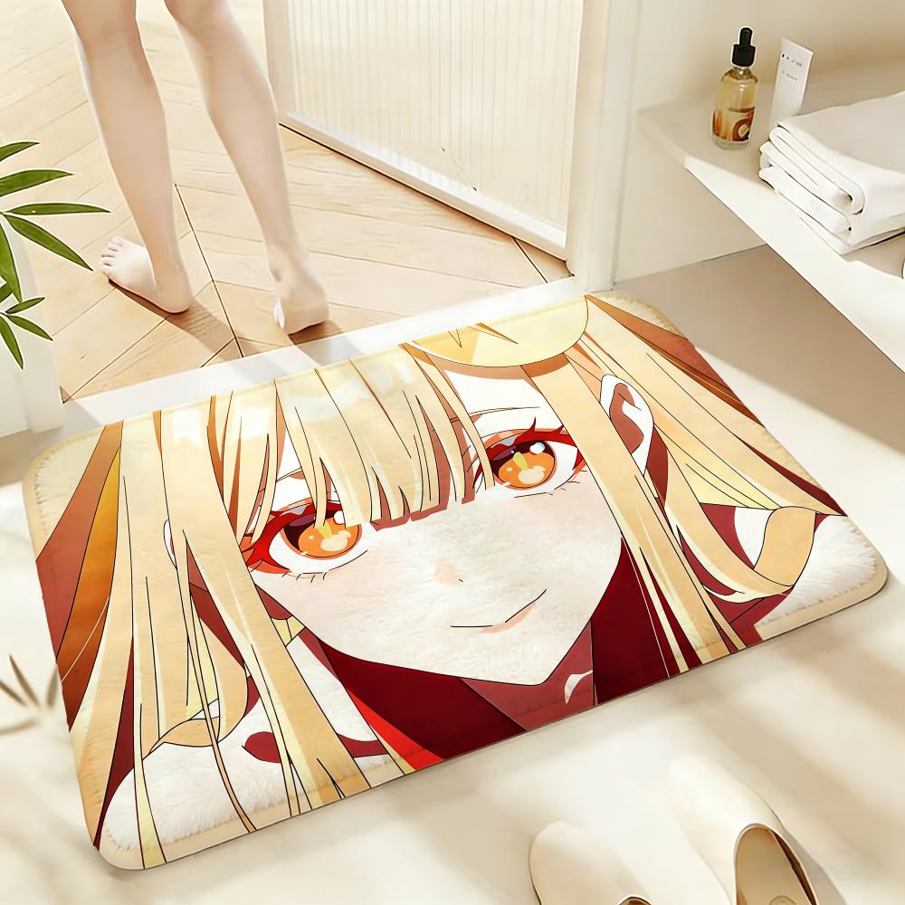 Soft Absorbent Non-Slip Rug Anime C-Cosmic Princess Kaguya Floor Mat Home Decor Doormat Bedroom Floor Mat Shower Carpet