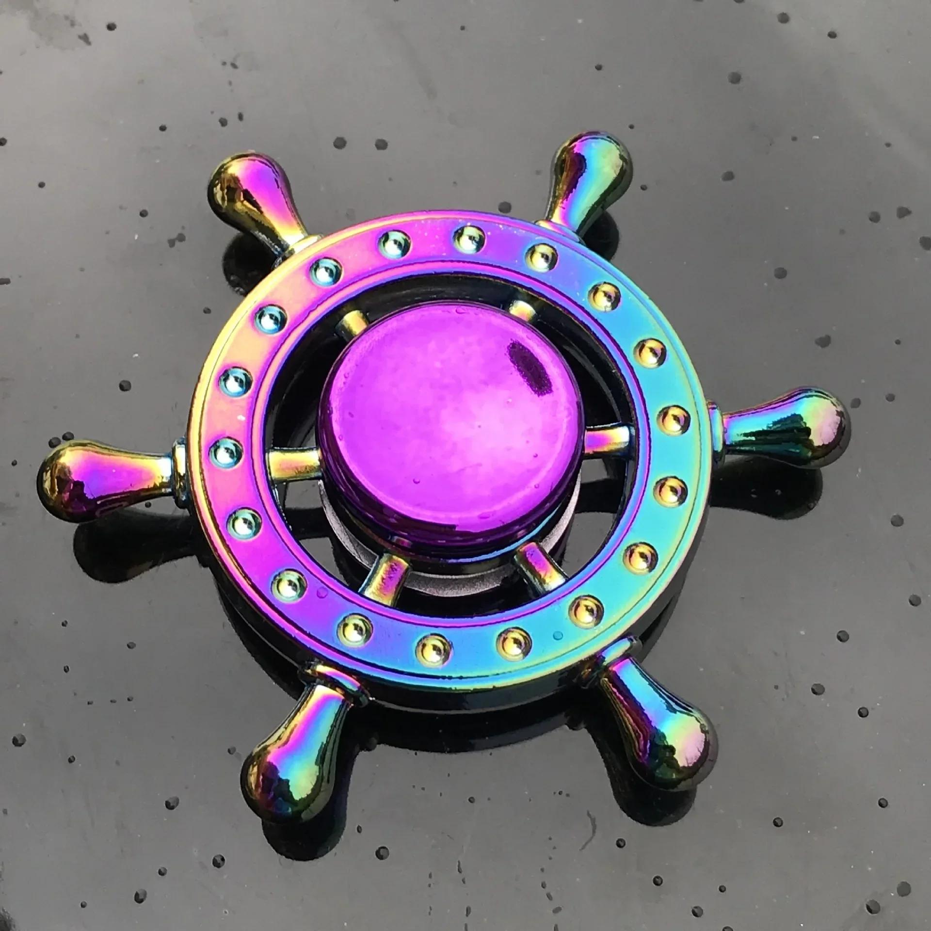 Métal de Haute Qualité Fidget de Haute Qualité Spinner de Haute Qualité Arc-en-ciel de Haute Qualité Couleur de Haute Qualité Main de Haute Qualité Spinner de Haute Qualité