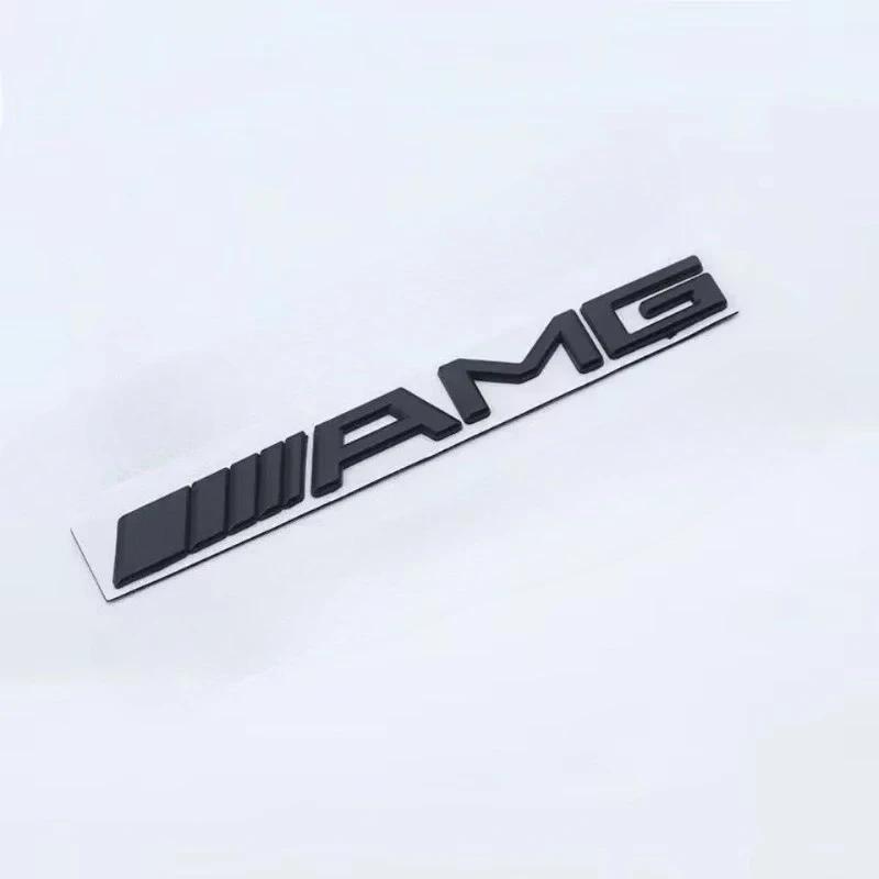 

GLC GLB For AMG Suitable for Mercedes-Benz A B C E G CLA GLK grade W204 W205 W206 W177 X205 W166 X253 decorative 3D ABS trailer Before 2013-1PCS матовый черный
