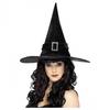 Smiffys Buckle Witch Costume Hat