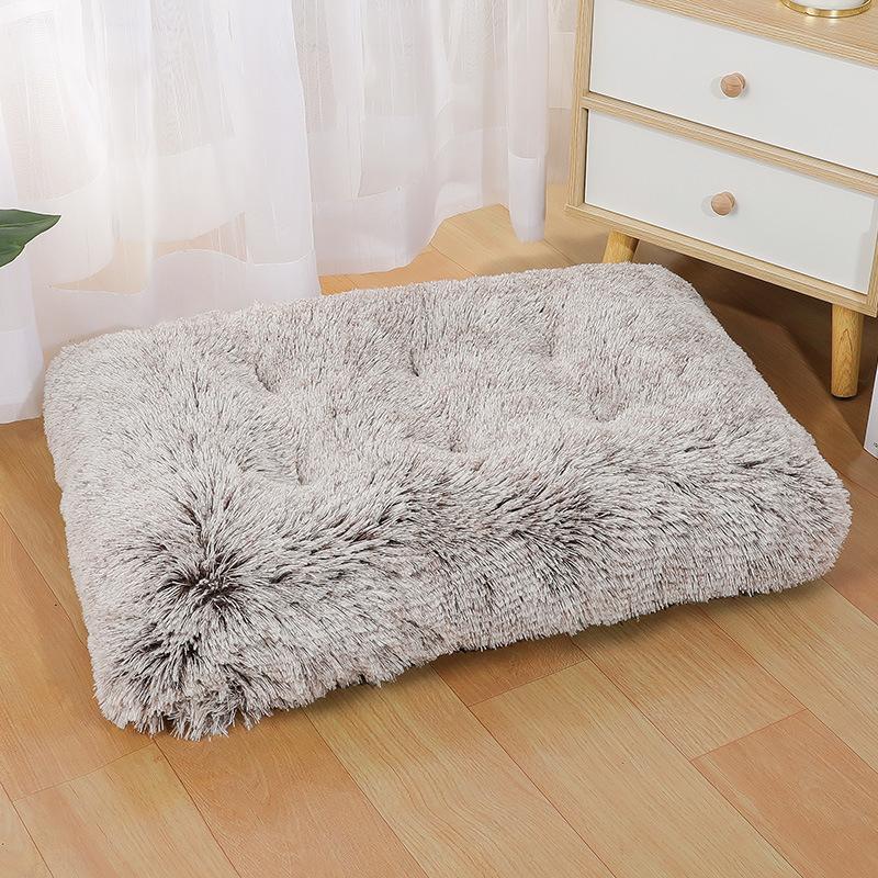 Doghouse Thickened Warm Plush Dog Bed Cat Dog Kennel Cushion Sleeping Cushion Pet Supplies