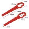Plastic Grass Trimmer Blades Trimmer Blades Trimmer