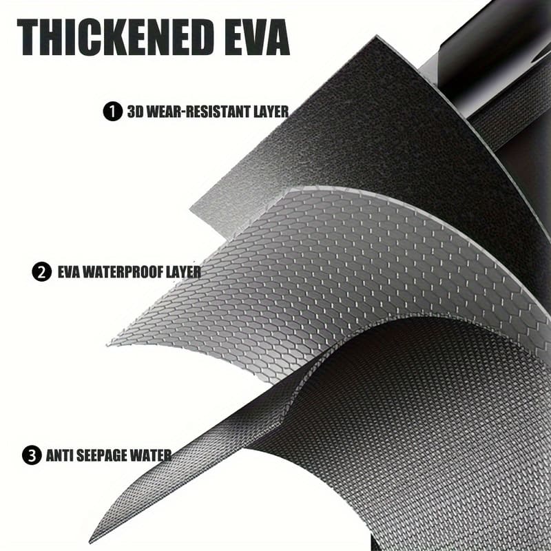 EVA Tackle Box Durable Waterproof Tackle Storage Box Carbon Fiber Pattern Contains Live Fish Bucket and Line Float Suitable for All Anglers