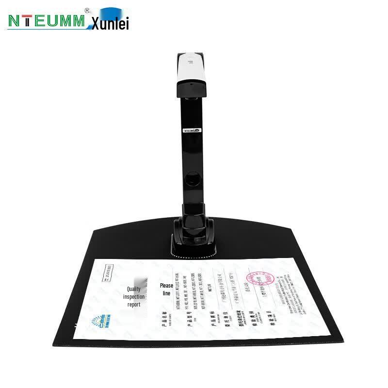 NTEUMM NT-3000 Fotocamera per Documenti e Scanner ad Alta Velocità 16MP Spina CN (adattatore incluso)