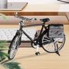 18x10x3cm Retro Aluminum Alloy Bicycle Model Toy Simulated Mechanical Bike Collection Ornament Classic Vintage Mini Bike Decor