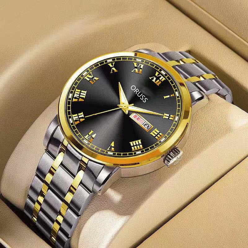 Fully Automatic Movement Watch Men'S Watch Luminous Waterproof Calendar High-End Handsome And Fashionable