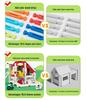 Luban Wooden Mortise and Tenon Building Blocks for Children's Early Learning and Development