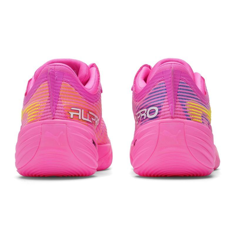 PUMA ALL PRO NITRO 2 Basketball Shoes Unisex Pink White 312842-01