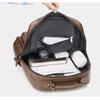 Men's Backpack Retro Business Backpack Computer Plug-in Large-capacity Backpack
