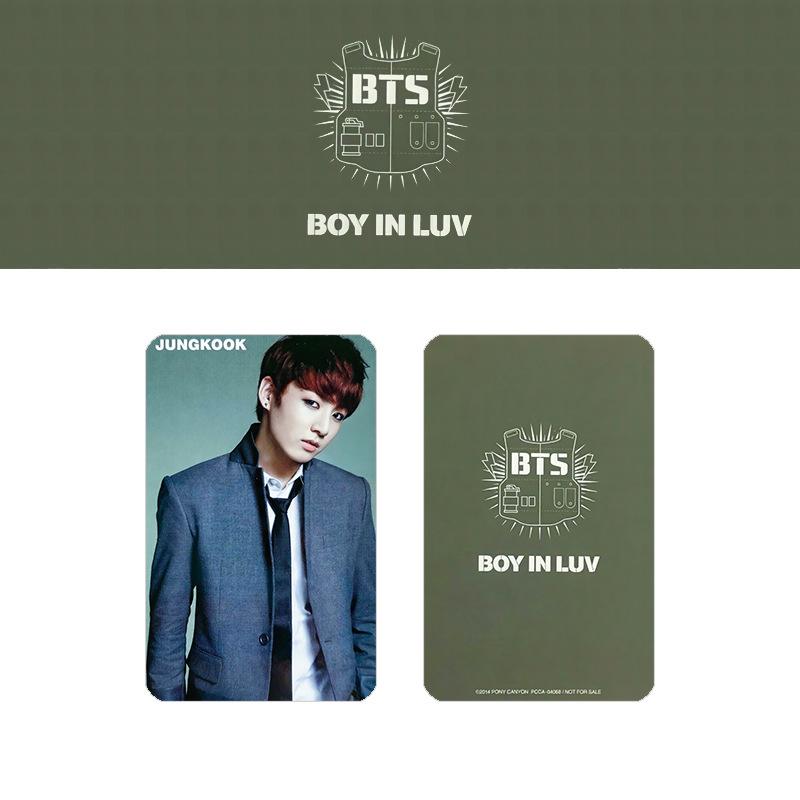 Buy 8pcs/set K-POP BTS Japanese Album BOY IN LUV LOMO Card V,JK