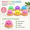 Raviolo Squishy Glow In The Dark Cibo Finto Morbido a Lenta Risalita Spremibile Anti Stress Gadget per Feste Sorpresa Riempimento Sacchetti Regalo