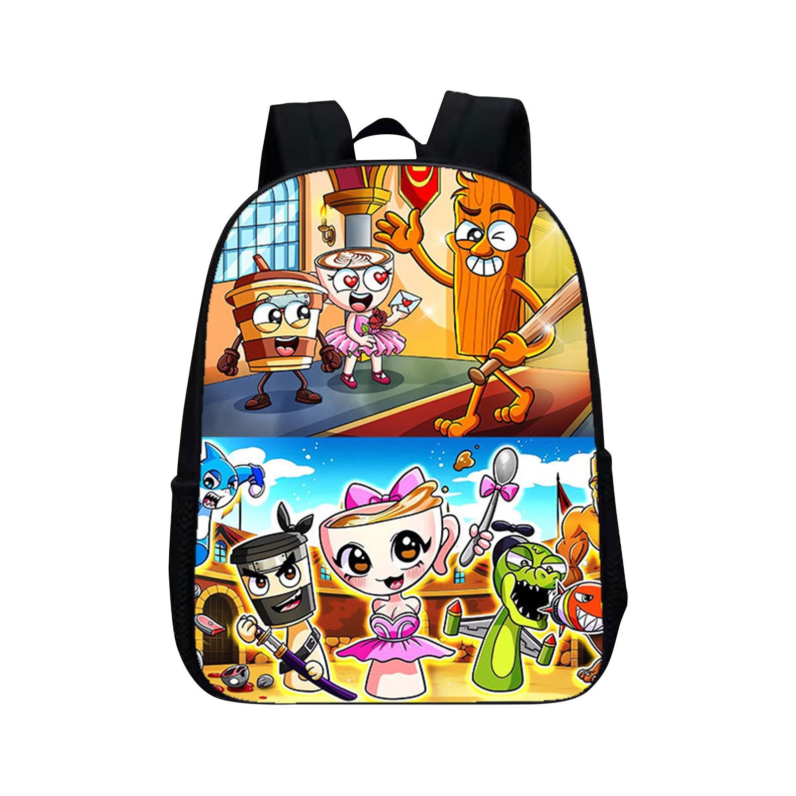 

Cartoon Schoolbag Lightweight Back To School Supplies Schoolbag Laptop Backpack Large 15 Inch Backpack Small Backpack One Size