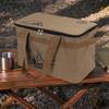 Waterproof Camping Storage Bag 600D Oxford Fabric Picnic Organizer Bag Cookware Organizer Bag  BBQ