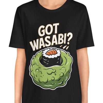 Sushi Roll Unisex Tee, Japanese Food Lover Shirt, Wasabi T-shirt, Funny Foodie Gift, Sushi Chef Apparel