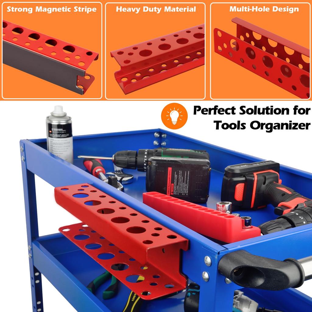 MUTUACTOR Magnetic Screwdriver 1 Heavy Duty Magnetic Screwdriver Magnetic Tool Durable Storage Holder for Multiple and Shear Tools On and Workbenches