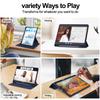 For Honor Pad X8a Case 360 Degree Rotary Stand PU Leather+Acrylic Tablet Cover (Without Keyboard)