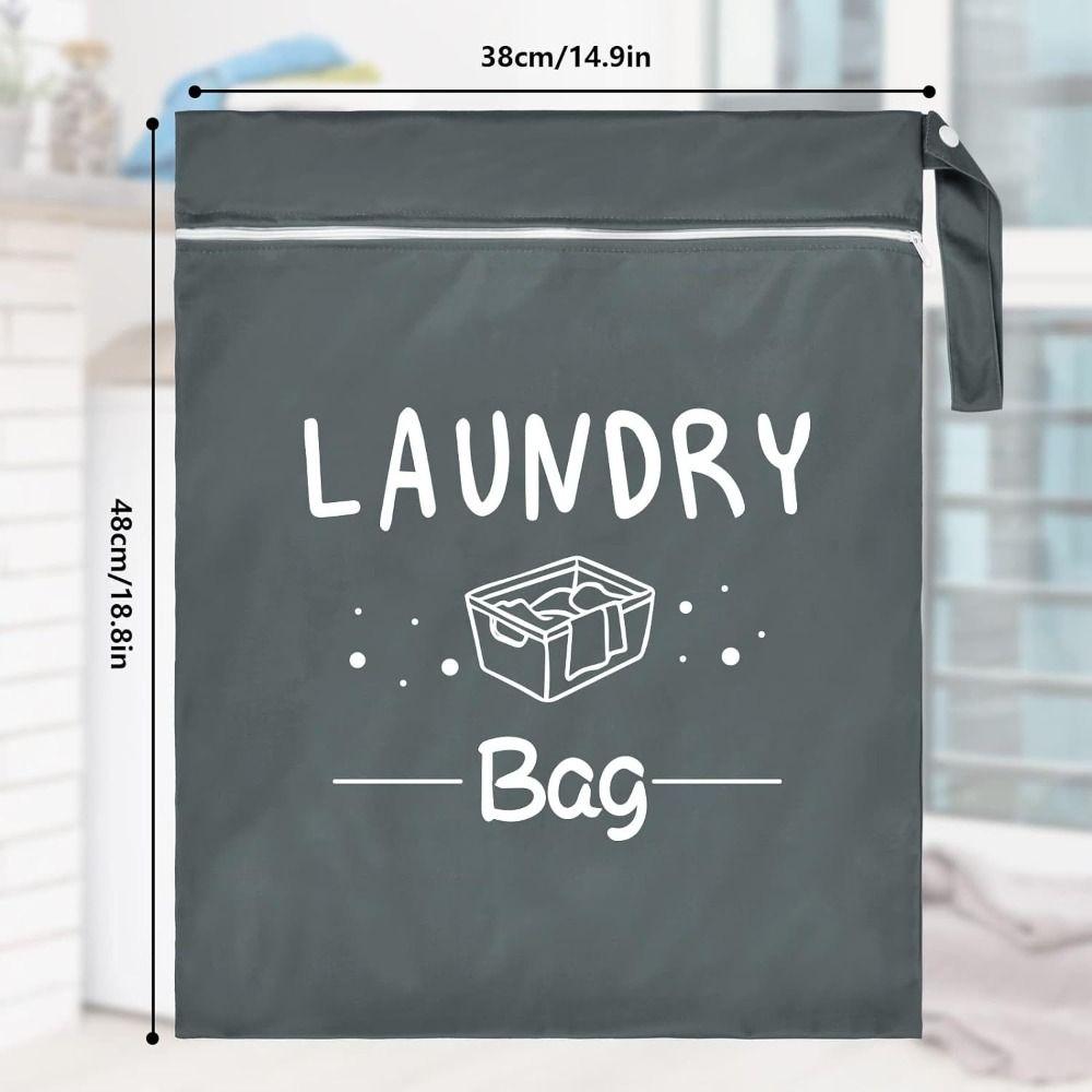 Portable Handheld Wash Bag Large Capacity Laundry Bag Travel Clothing Storage Bag  Exercise