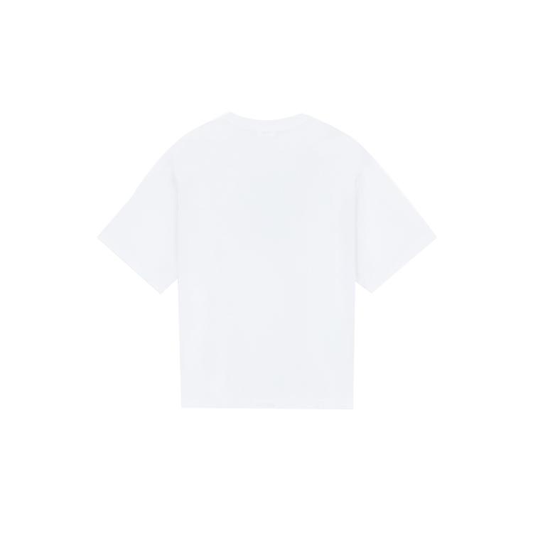 We11done Monster Graphic Crew Neck Short Sleeve T-Shirt Unisex T-shirts WD-TT0-25-744-U-WH
