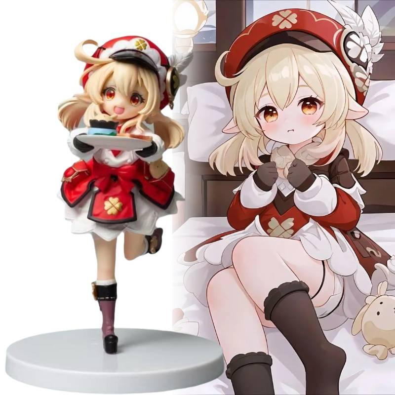 Genshin Klee Impact Figurine Game Cartoon Model Toys Statuary Christmas Gifts