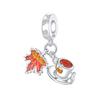 New Authentic Copper Red Charm Bead Charms Red Bird Heart Mushroom Bead Charms Pendants Compatible With Bracelets Necklaces Do It Yourself Jewellery G