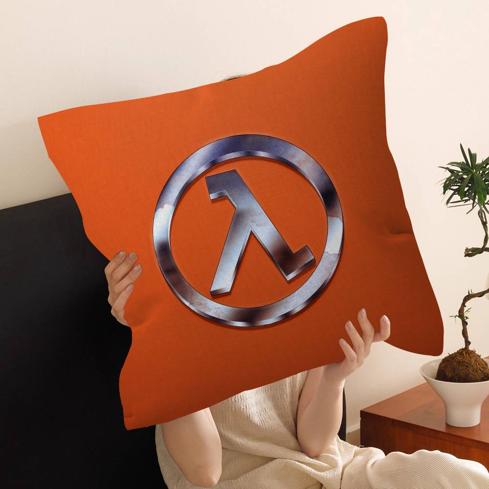 Game Half Life Pillow Cover for Bedroom Room and Living Room Sofa Decorative Cushion Cover