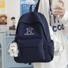Schoolbag Japanese Ins Cute Cartoon Puppy Backpack Simple Versatile High School Student Campus Backpack Class School Bag Female