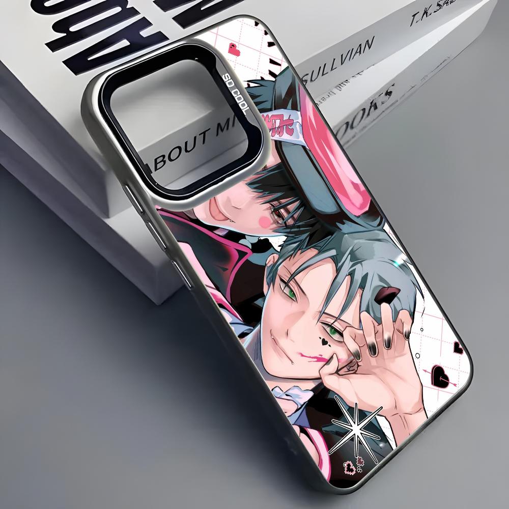Korean Alien Stage Ivan Till Phone Case For iPhone 16 15 14 13 12 11 Pro Max Grey Black Matte Laser Metallic Aurora Funda