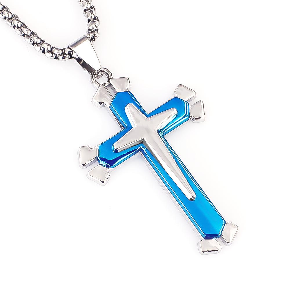 Retro Viking Thor's Hammer Stainless Steel Pendant Necklace