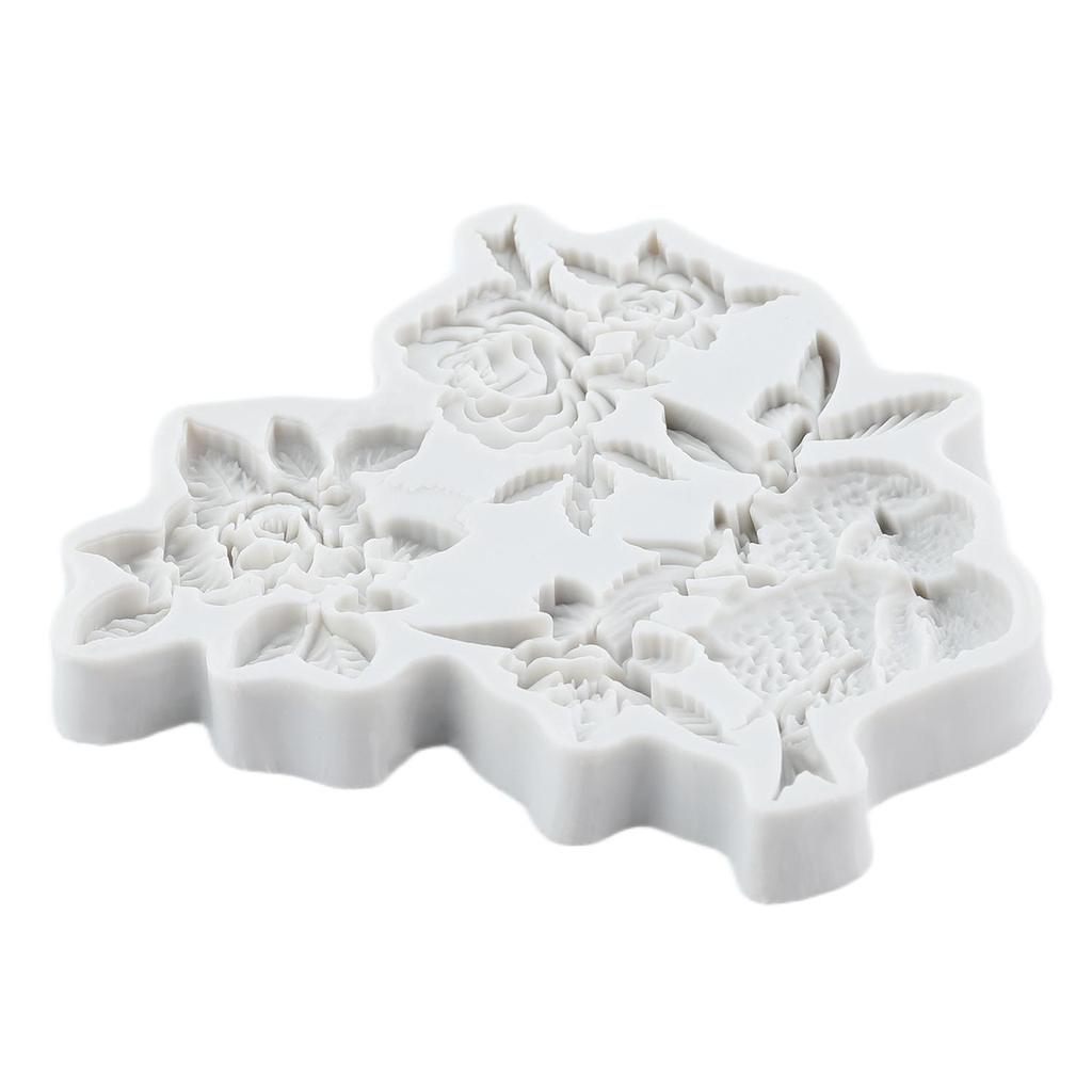 Magpie Silicone Mold Flower Twigs Fondant Molds Cake Decorating Tools Cupcake Topper Candy Resin Clay Chocolate Gumpaste Mold