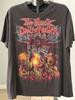 The Black Dahlia Murder Grafik Schwarz Kurzarm T-Shirt Größe XXL Unisex T-Shirt