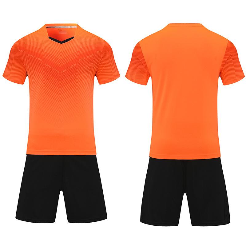 Football Jersey Set Boys Jersey Team Jersey Summer Short-Sleeved Children'S Jersey Training Jersey Sports Suit