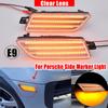For 2014-2019 Porsche Macan 95B GENI LED Bumper Front Side Marker Light Amber