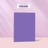Gradient Color A4 Document Binder and Storage Book, Large Capacity, Student Test Paper Organizer, Xiaohongshu Style.