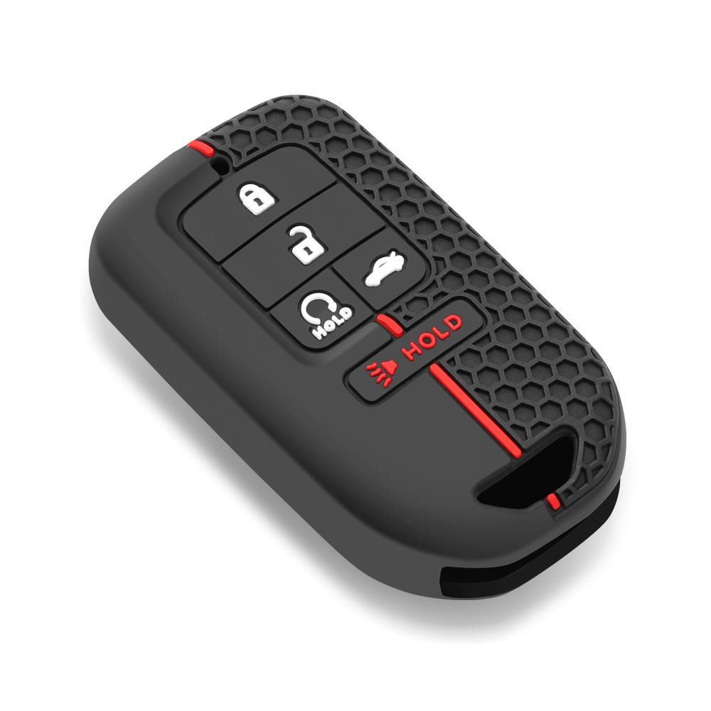2/3/57 Buttons Silicone Remote Car Key Case for Honda Fit Odessey City Jazz XRV Venzel HRV CRV Accord Key Cover Car Accessories