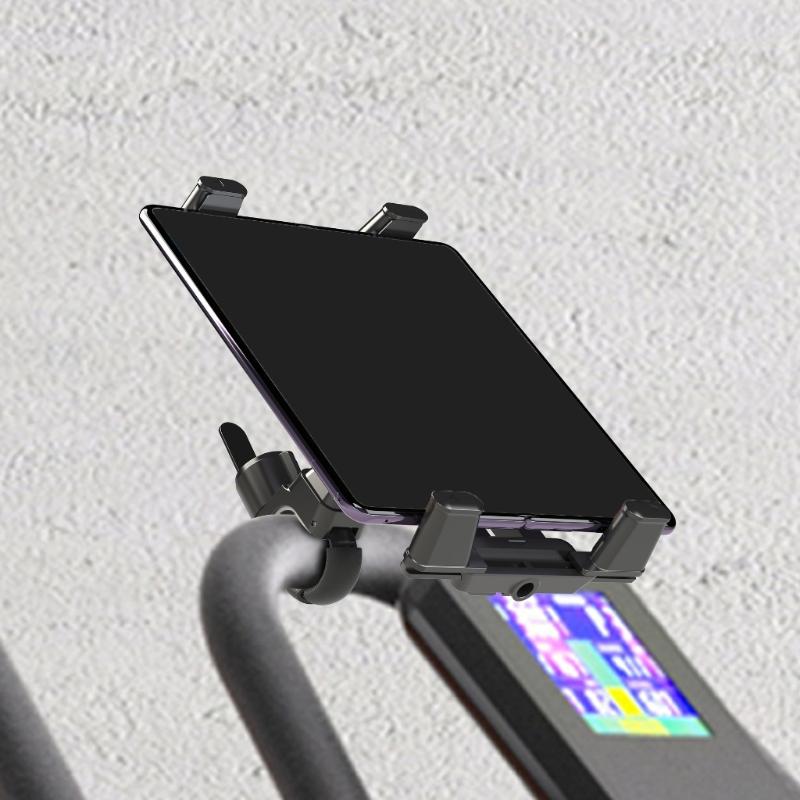 Tablet Mount Support For Indoor Cycling, Elliptical Machines, Gym Equipment, Fit Smartphones And Electic Readers Secure