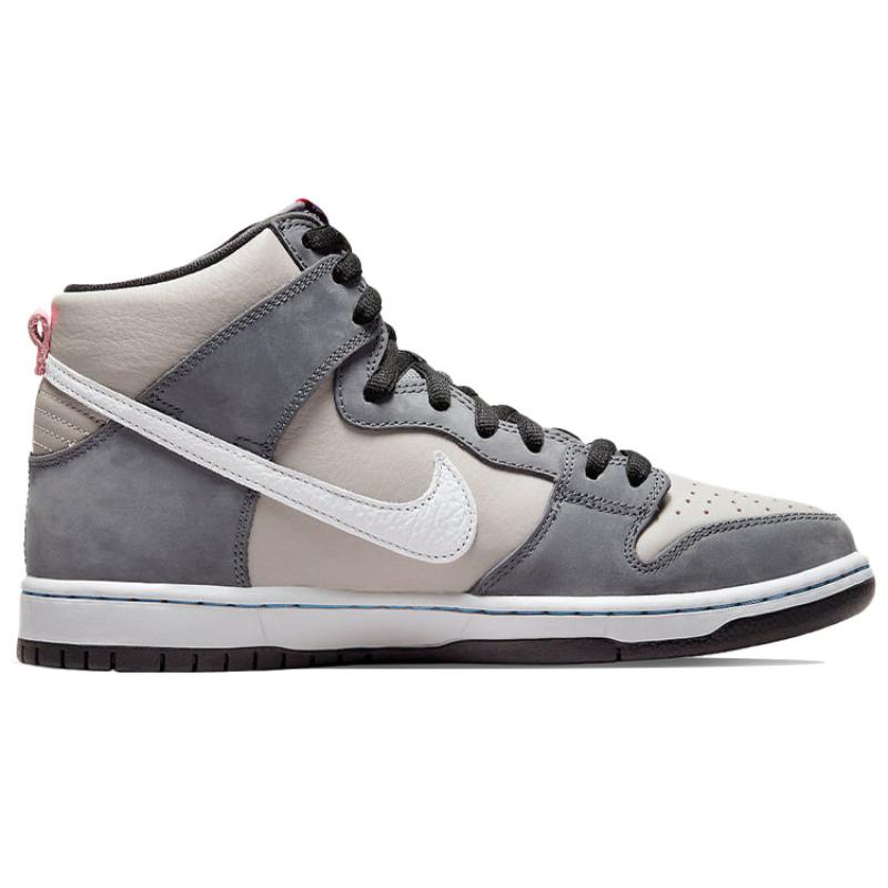 Nike Sb Dunk High Pro 'Medium Grey' Skateboard Shoes DJ9800-001