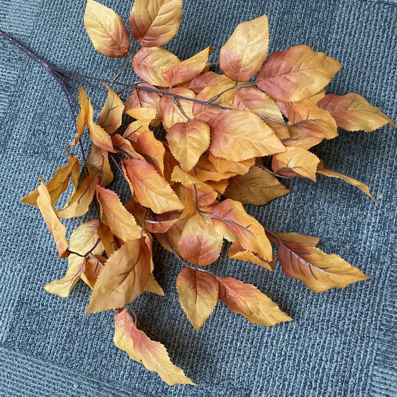 Artificial Leaves Bouquet For Wedding Decor And Event Photography With Realistic Look For Home And Hotel Decoration