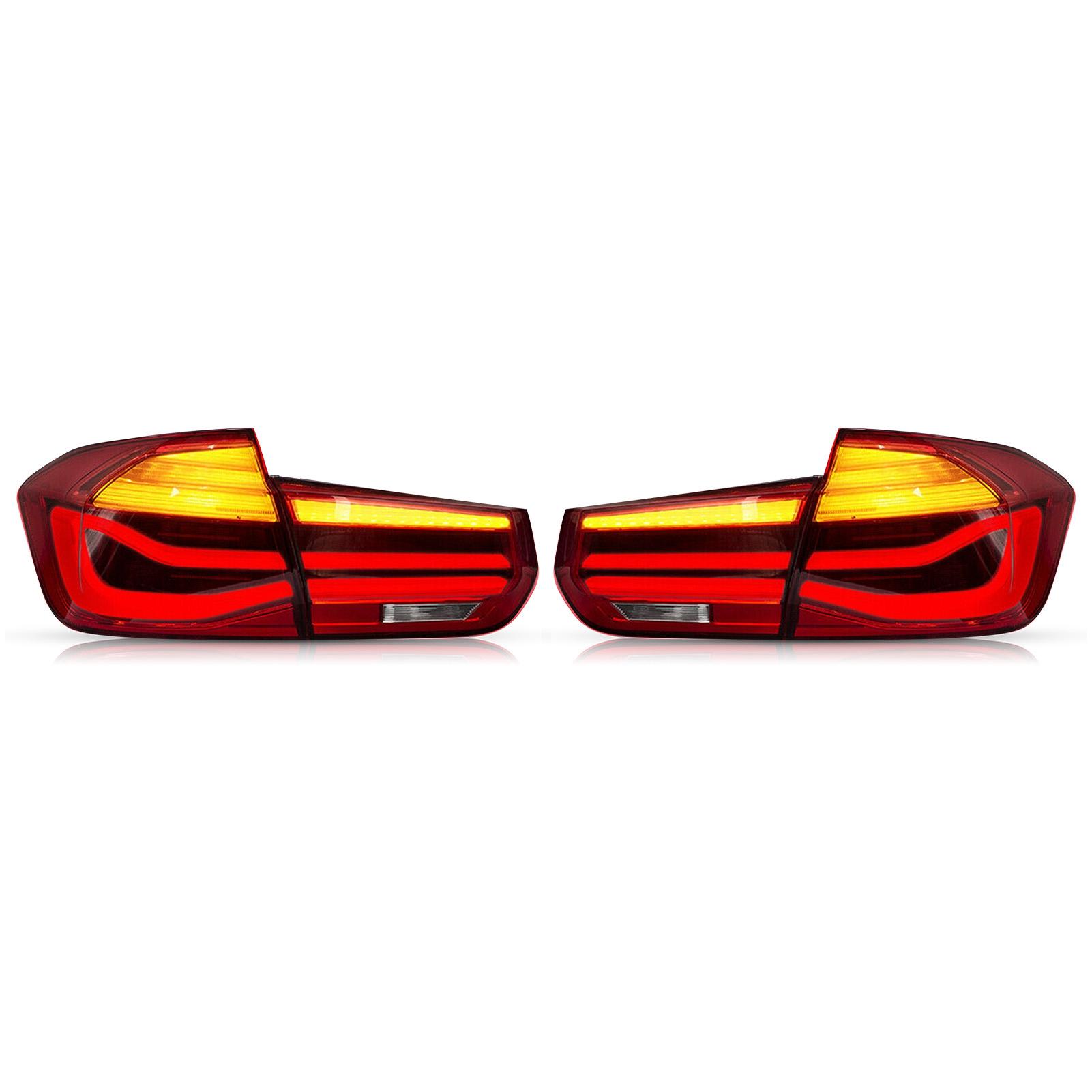 

Светодиодные динамические задние фонари VLAND с красными линзами подходят для 3 серии F30 M3 F80 20122019