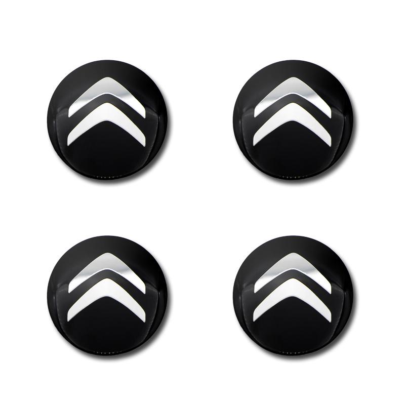 

4pcs 56mm car wheel hub center cover logo sticker For Citroen C1 C3 C4 C5 C6 2CV VTS Picasso Cross Cactus RD3 C4L DS3 DS4 DS5
