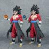 30CM Anime Dragon Ball Super 4 Son Goku Standing Holding Dragon Ball Posture Model Super Saiyan Toy Action Figure Large Doll