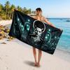 Large Beach TowelBride of Frankenstein Soft Absorbent Towel Beach Bath Home Use