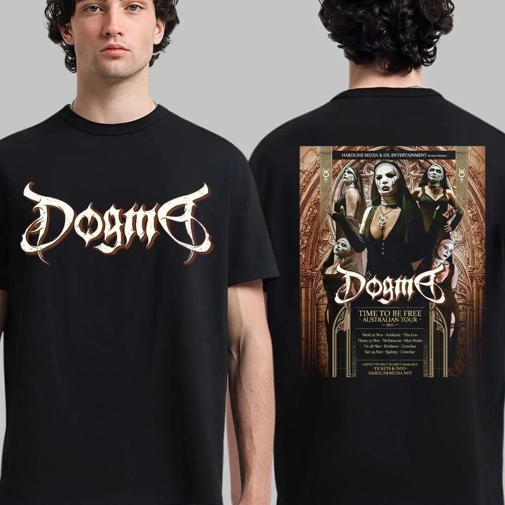 Dogma Australian Tour 2025 Time To Be Free Two Sided TShirt Unisex T-Shirt XL