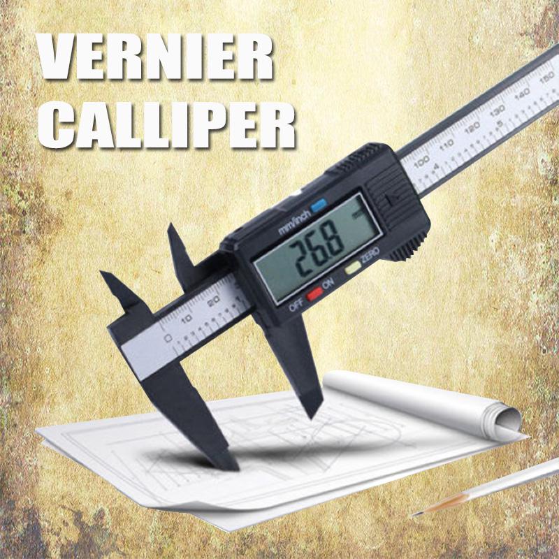 

150mm/6inch LCD Digital Electronic Gauge Vernier Caliper Ruler Stainless Steel