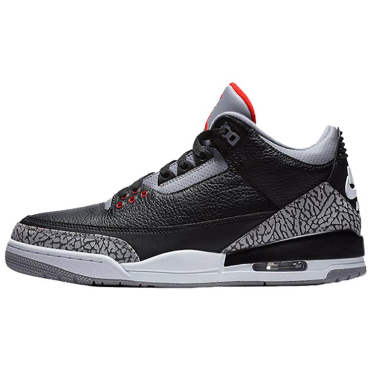 New Jordan 3 Retro Black Cement 2018 854262-001