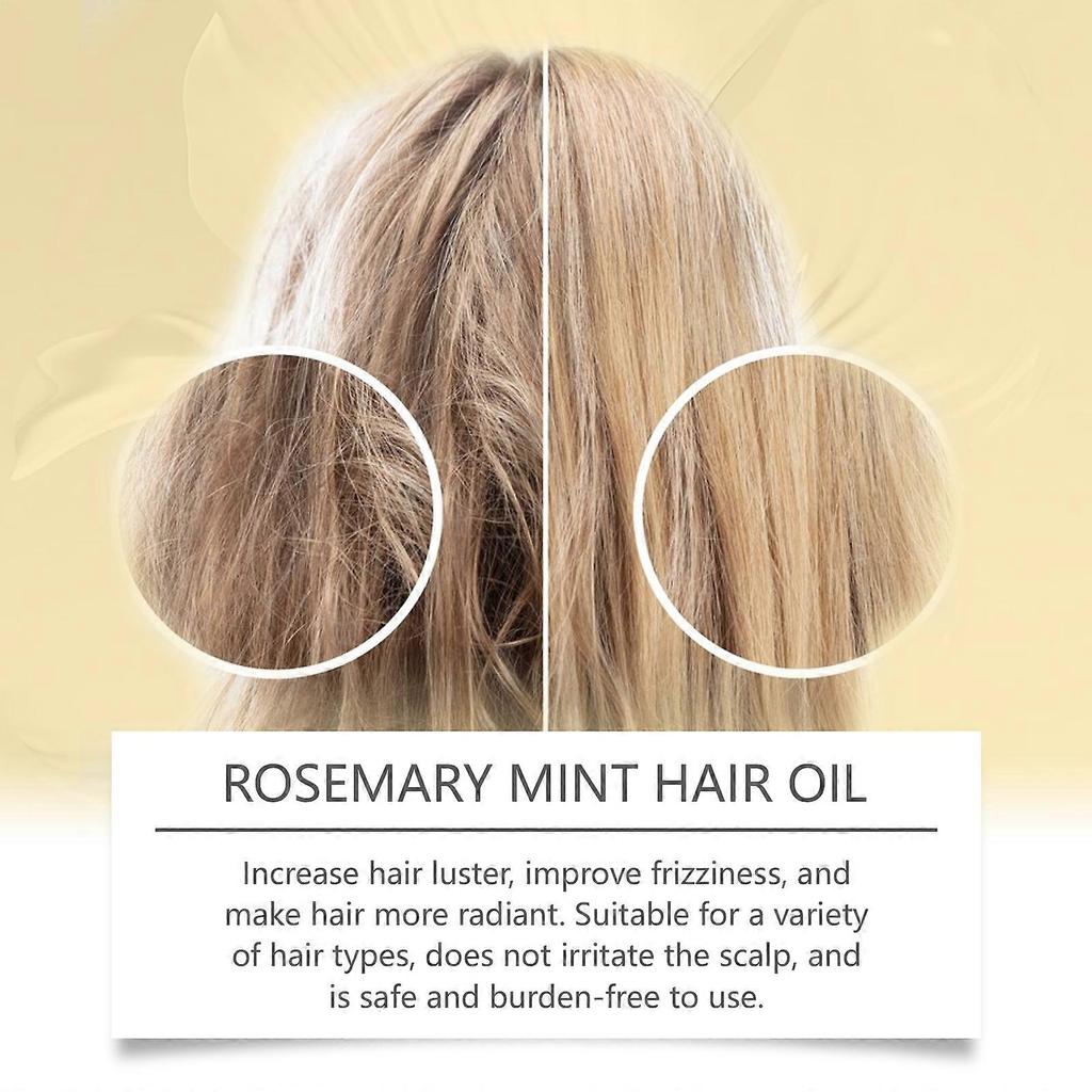 Rosemary Mint Hair Oil Nourishing Scalp Promote Hair Growth 100ml Hoegoa