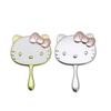Cat-Themed Handheld Makeup Mirror - Mini Vanity Design