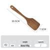 Abay Paint-Free Long Handle Wooden Wok Spatula