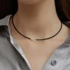 Clear&Pearl Biz Necklace
