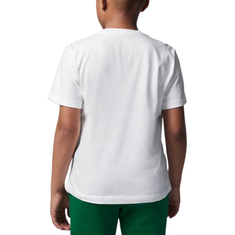 Jordan T-Shirt Minimalist Comfortable Short Sleeve Kids tops White IB9296-100